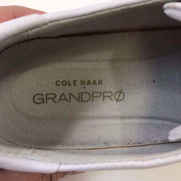 Cole Haan Grandpro White Sneakers Size 8.5 - Picture 7 of 9